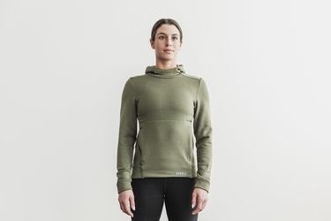 Nobull Performance Women's Hoodie Green | Australia (WE2451)